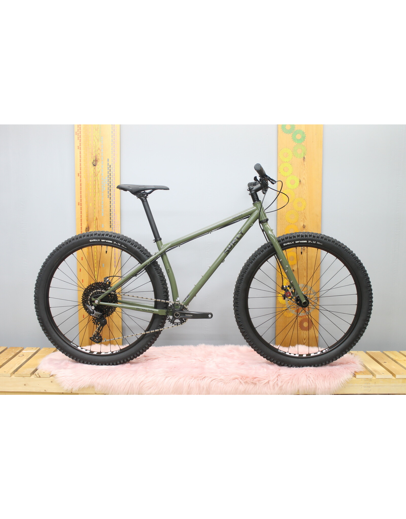 Surly Surly Krampus Rigid Bike - 29", Steel, British Racing Green, X-Large