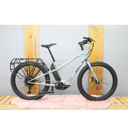 Surly Surly Skid Loader Cargo Ebike - 27.5", Steel, Bathwater Gray, Medium