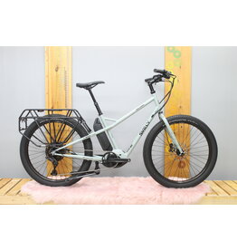 Surly Surly Skid Loader Cargo Ebike - 27.5", Steel, Bathwater Gray, Small