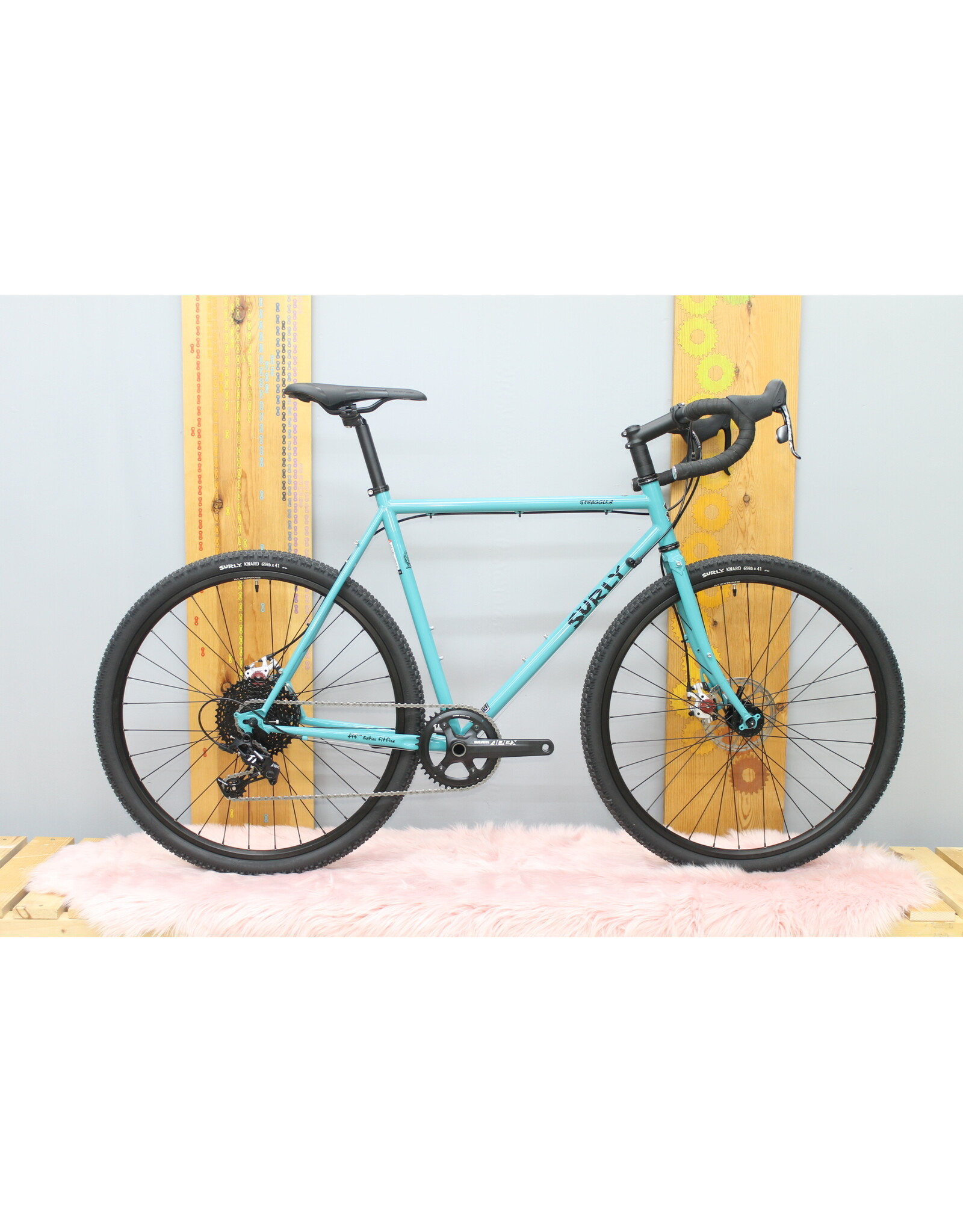 Surly Surly Straggler Bike - 650b, Steel Chlorine Dream 52cm