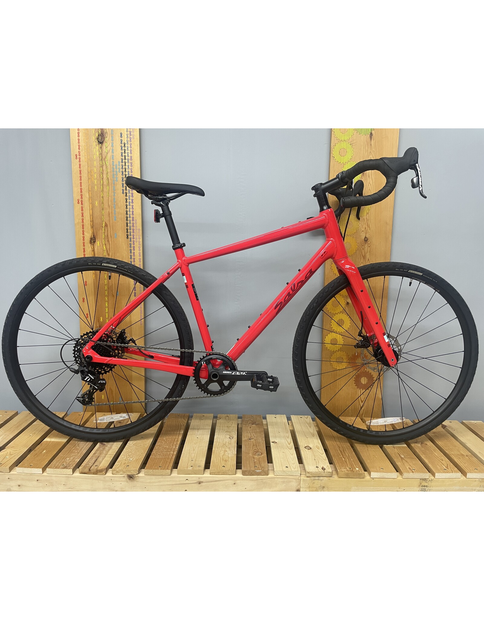 Salsa Salsa Journeyer 2.1 Apex 1 700 Bike - 700c, Aluminum, Warm Red, 57cm