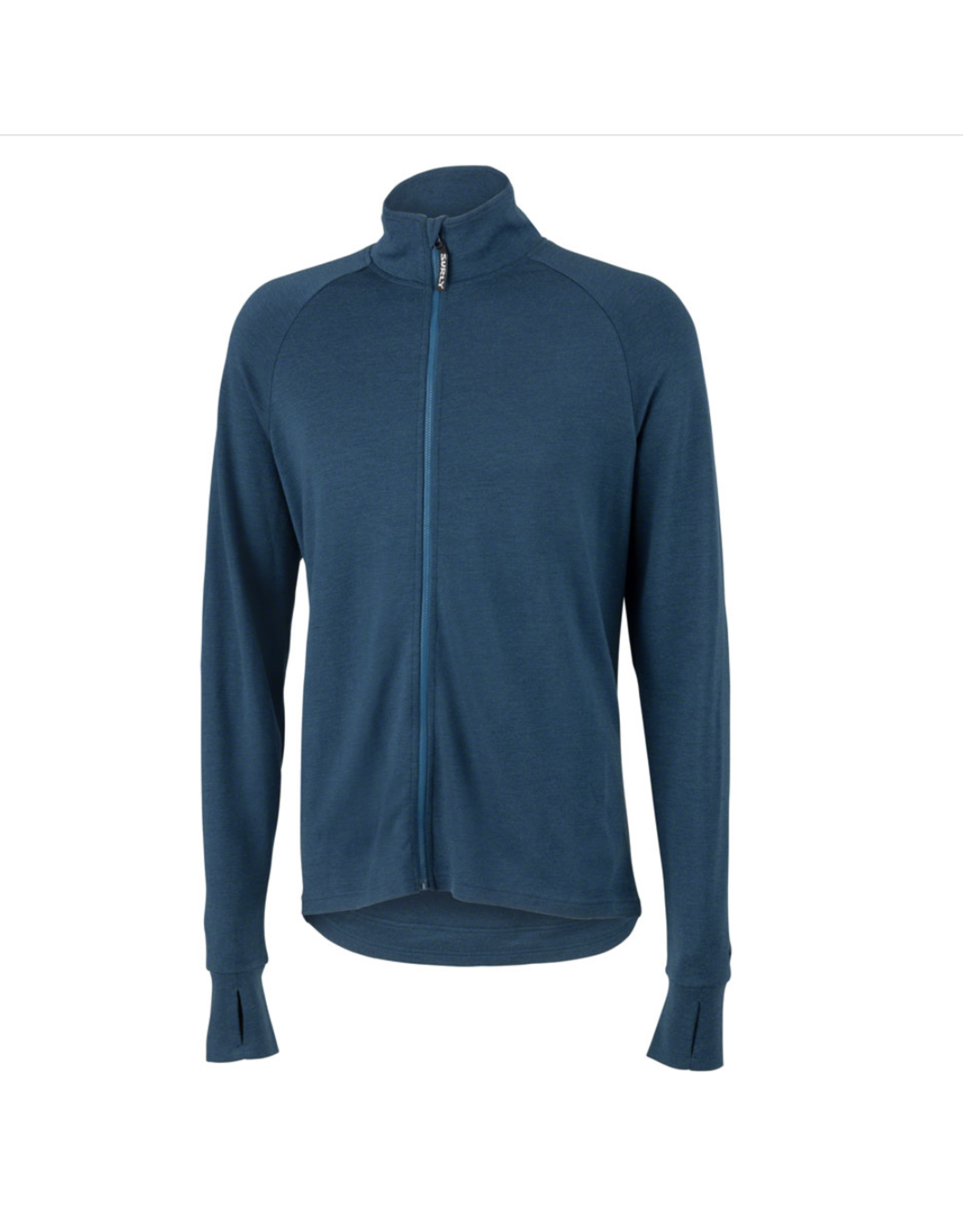 Surly Surly Long Sleeve Wool Jersey Navy LG