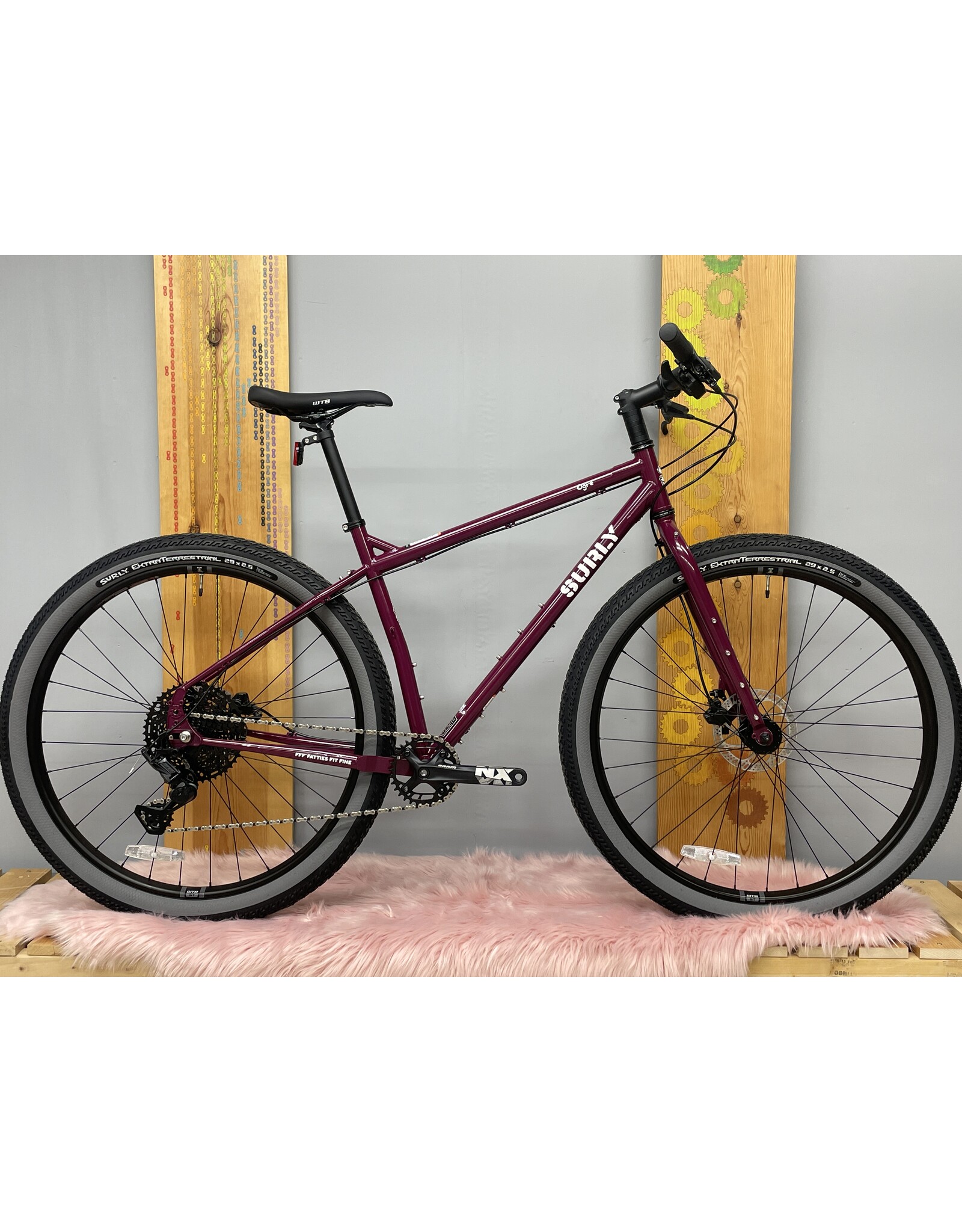 Surly Surly Ogre Bike - 29", Steel, Fermented Plum, Large