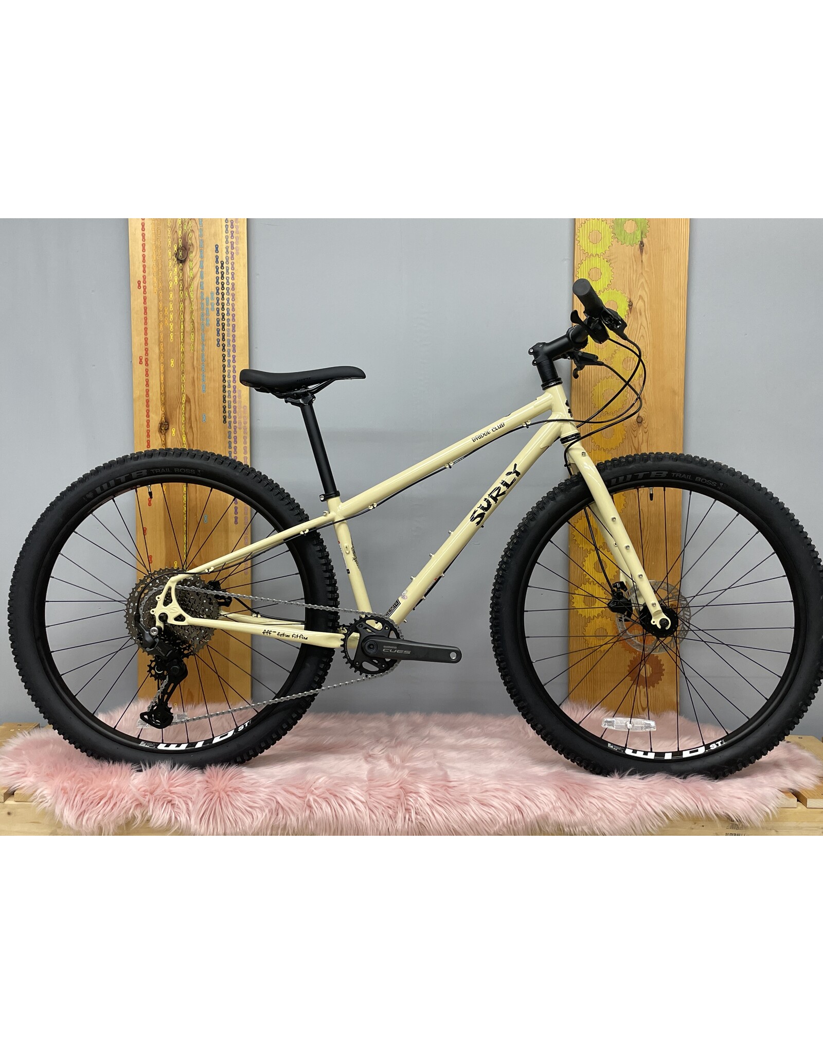 Surly Surly Bridge Club Bike - 27.5", Steel, Whipped Butter, X-Small