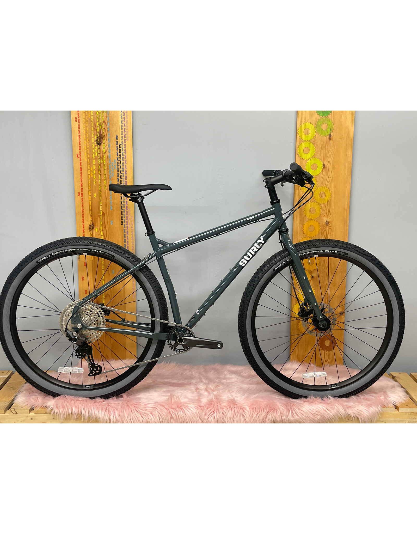 Surly Surly Ogre Bike - 29", Steel, Orlok's Shadow, Medium