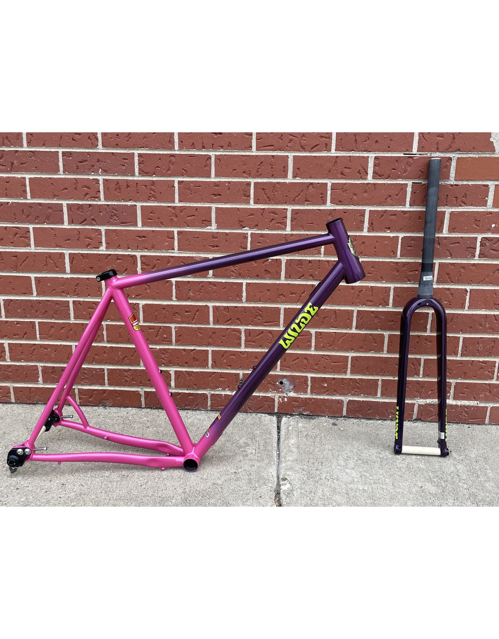 Wilde Bikes Mean Jean Frameset Pink Purple Large