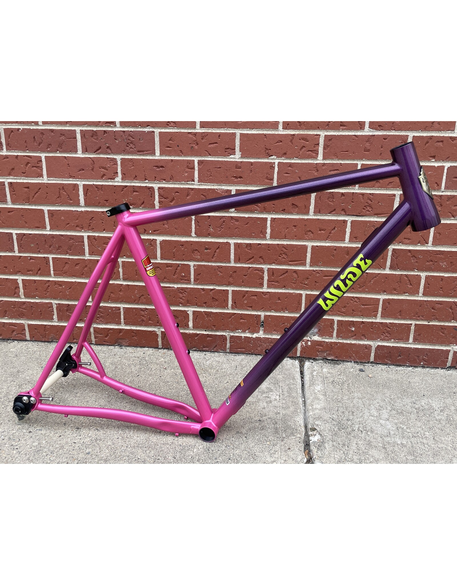 Wilde Bikes Mean Jean Frameset Pink Purple Large