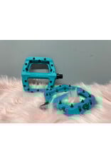 RaceFace Chester Pedals - Platform, Composite, 9/16", Small, Turquoise