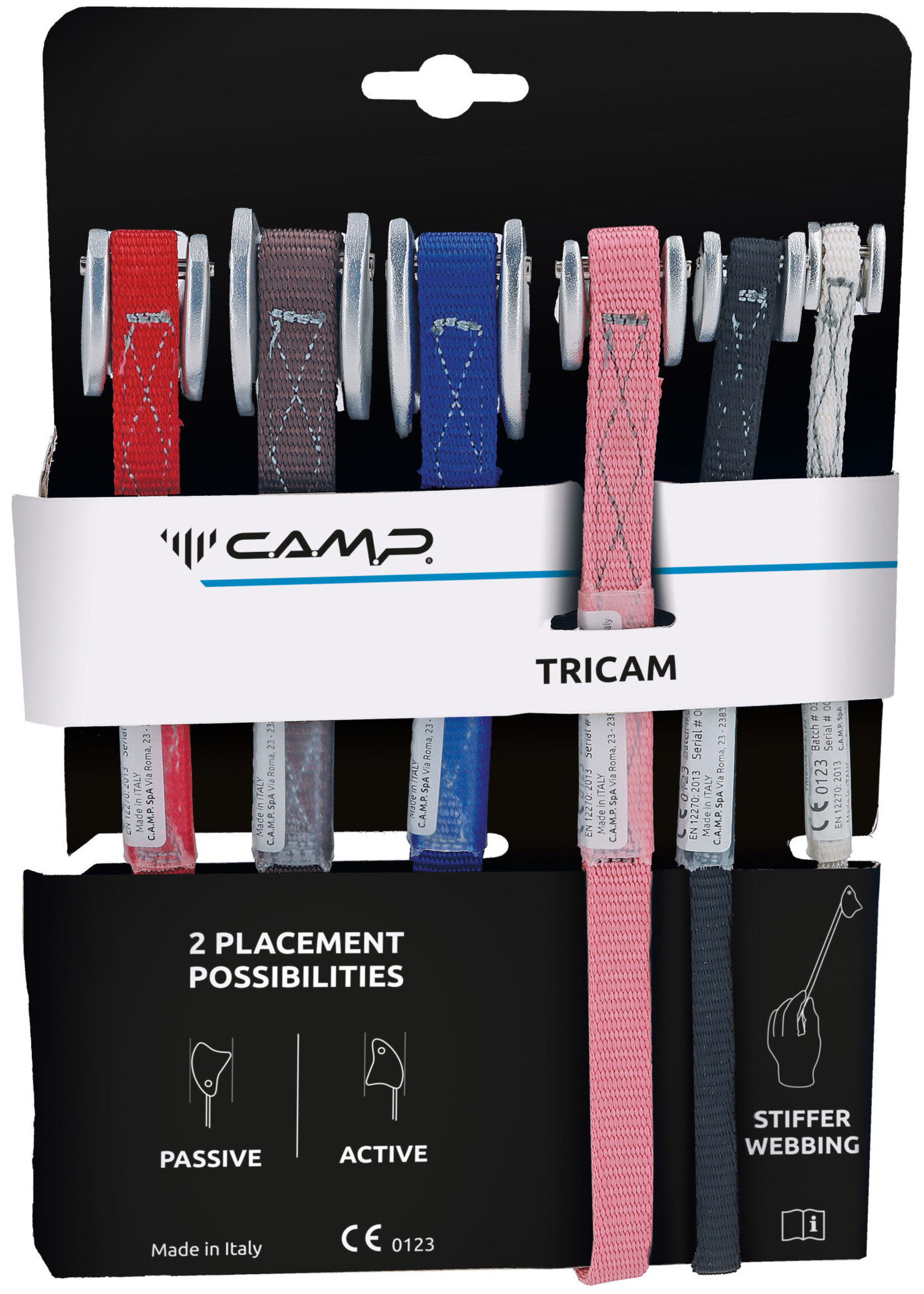 CAMP CAMP Tricam Set 6pc Nylon  (0.125-2.0)