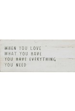 Wink Love What You Have Wall Decor