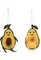 Wink Avocado Ornament Set of 2