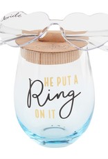 Wink Bride Wine Glass & Sunglass Set