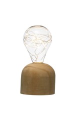 Wink Wooden Base Bulb Light