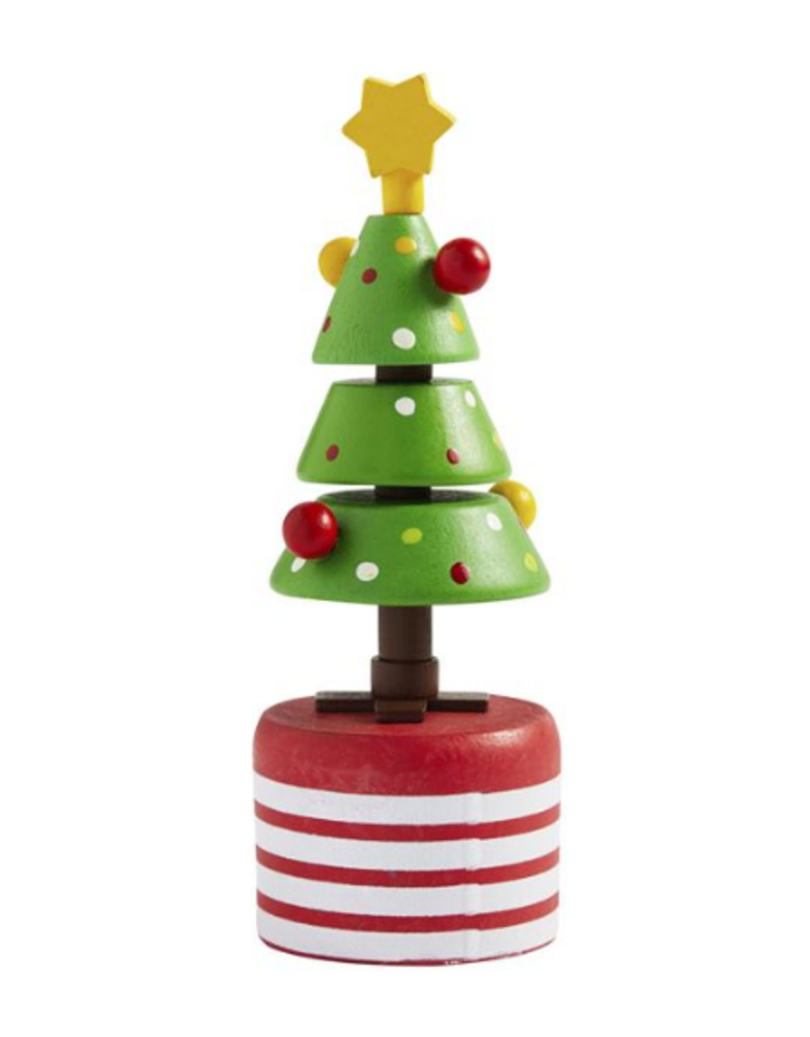 Wink Christmas Collapsing Wood Toy