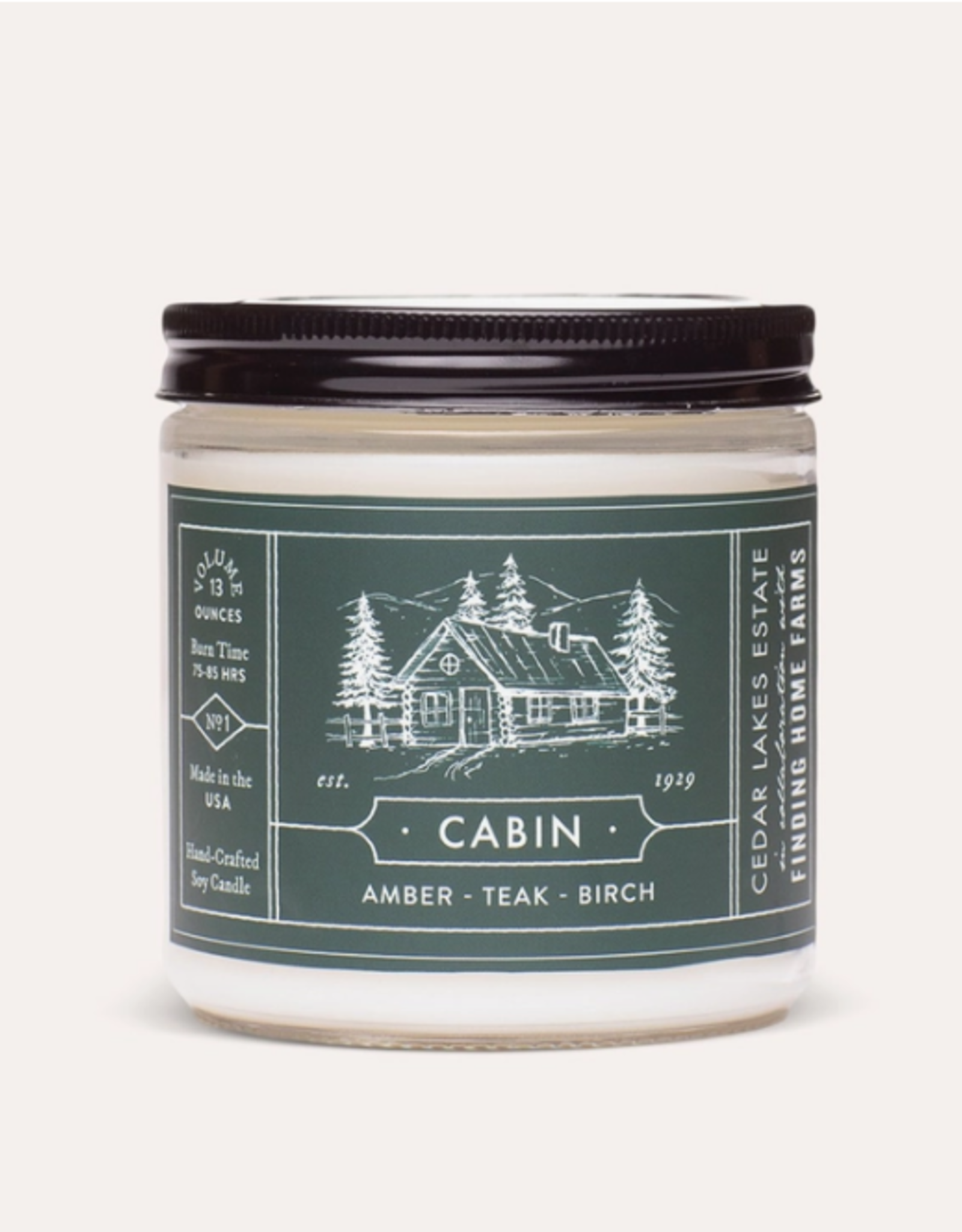 Finding Home Farms Cabin Soy Candle 13 oz.