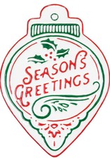 Wink Seasons Greetings Metal Ornament Wall Hanger