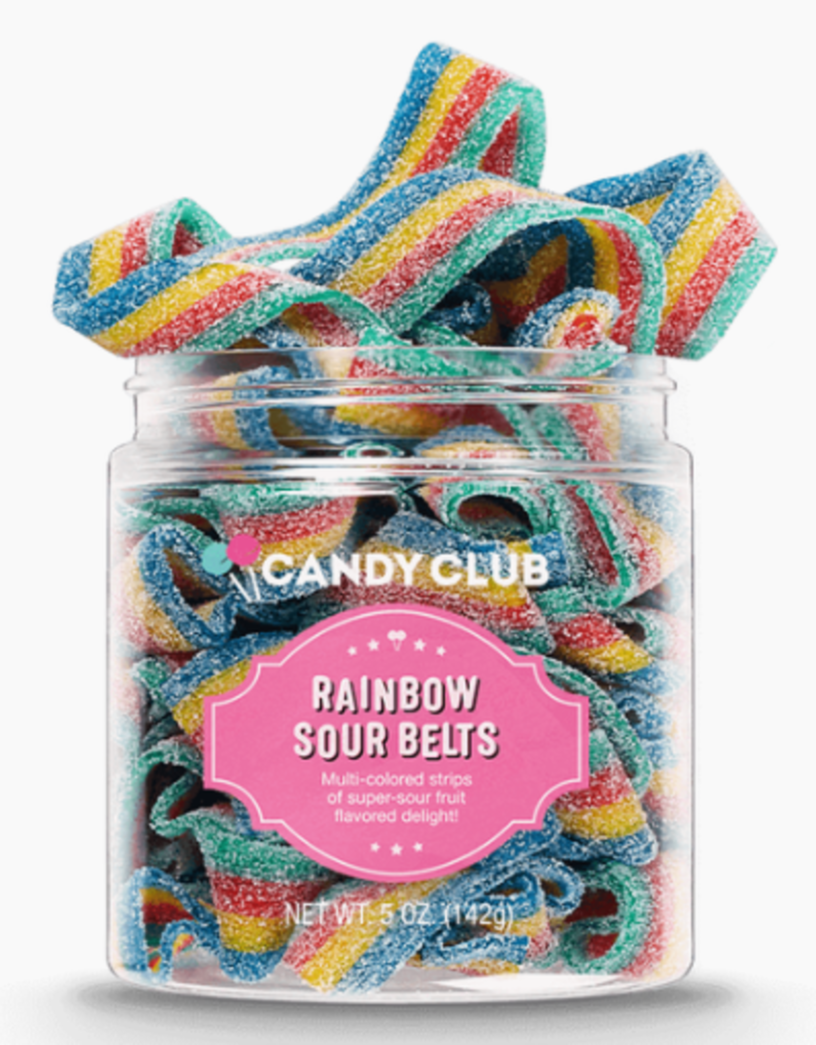 Candy Club Rainbow Sour Belt Candy