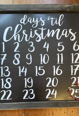 Wink Christmas Countdown Metal Wreath