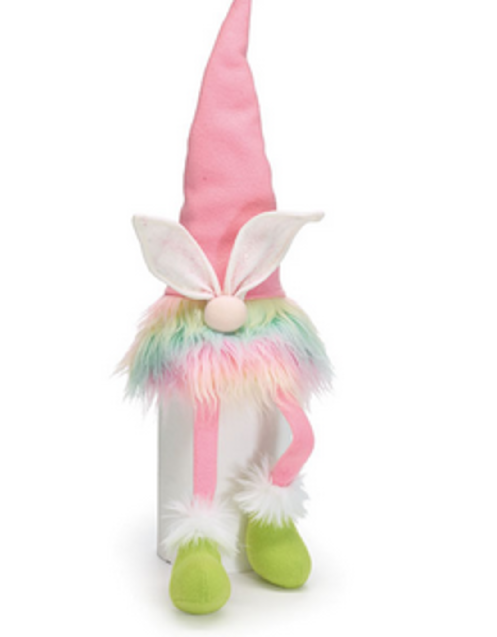 Wink Rainbow Bunny Gnome Sitter