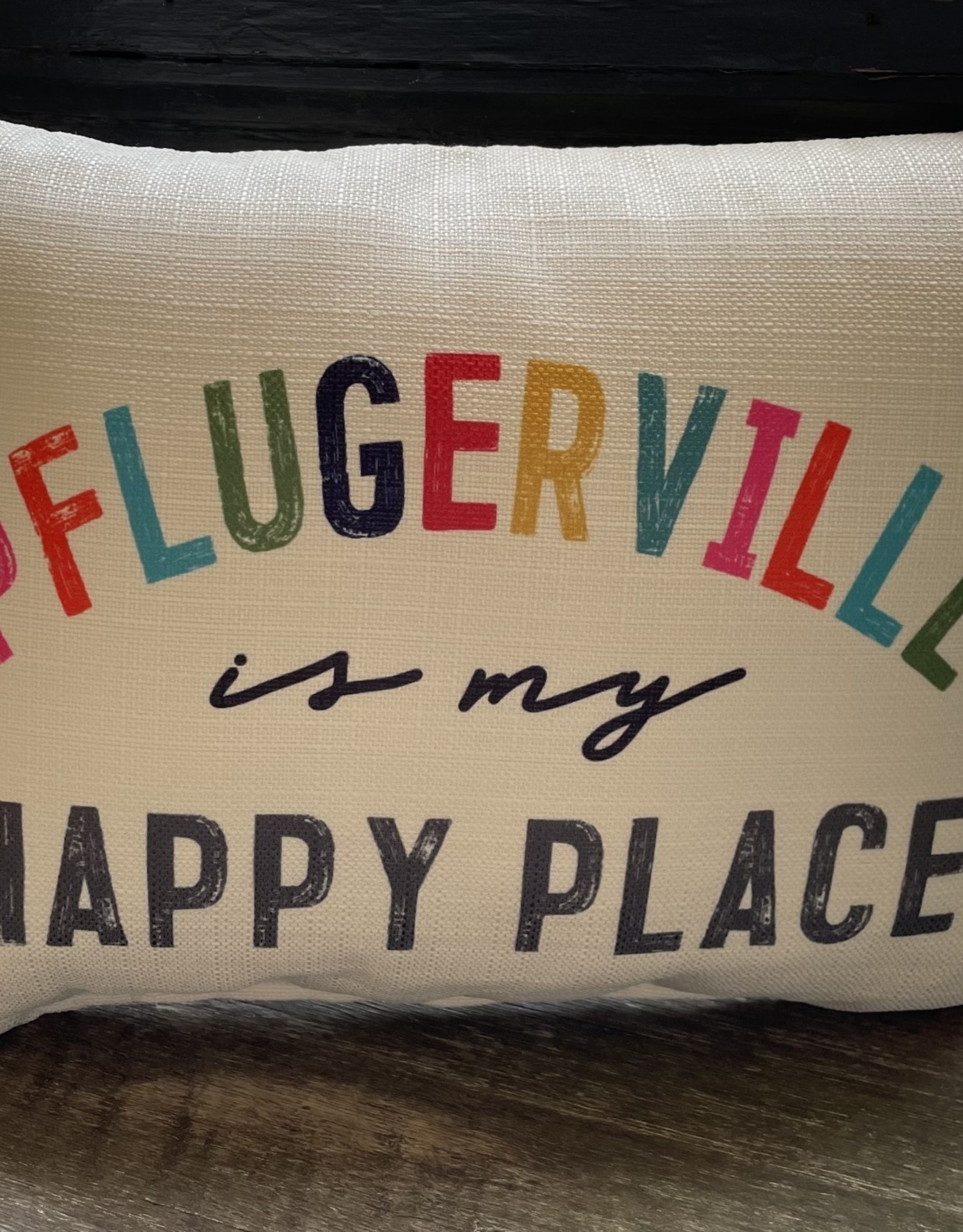 Wink Pville Happy Place Pillow