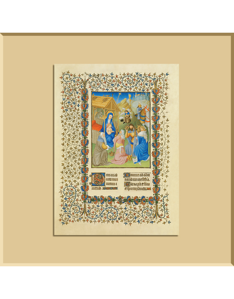 Adoration of the Magi Illumination Christmas Card