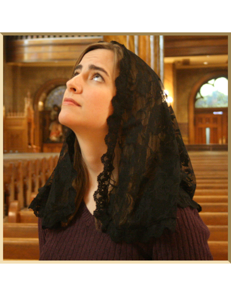 St. Martha’s Guild Black Chapel Veil