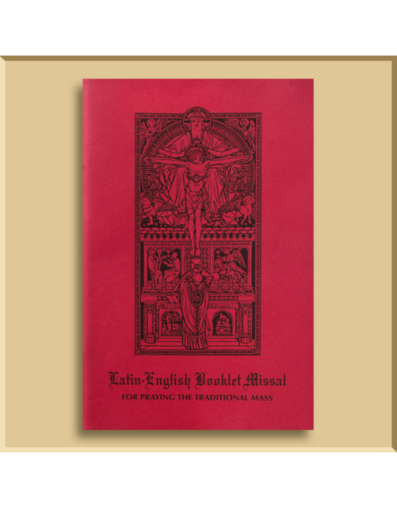 Latin-English Booklet Missal for Sundays, Feasts and Weekdays