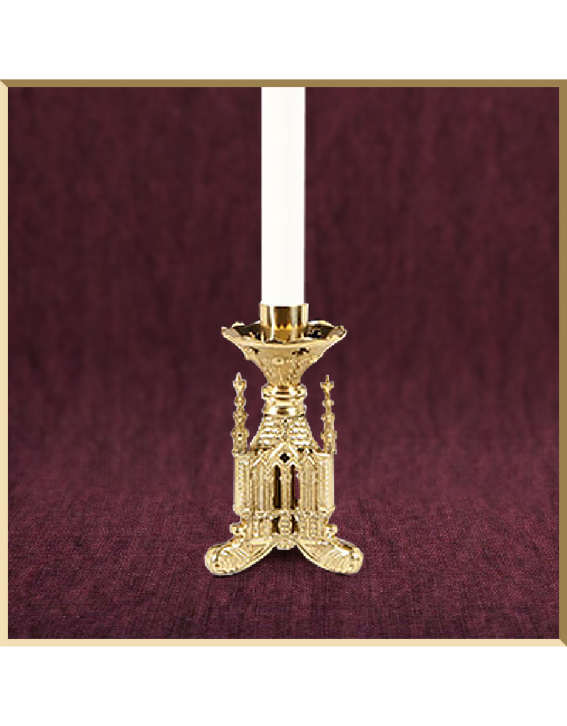 Sudbury Brass San Pietro Short Altar Candlestick