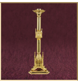 Sudbury Brass San Pietro Tall Altar Candlestick - 24 Inch