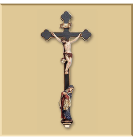 Jeweled Cross Sorrowful Mother Crucifix