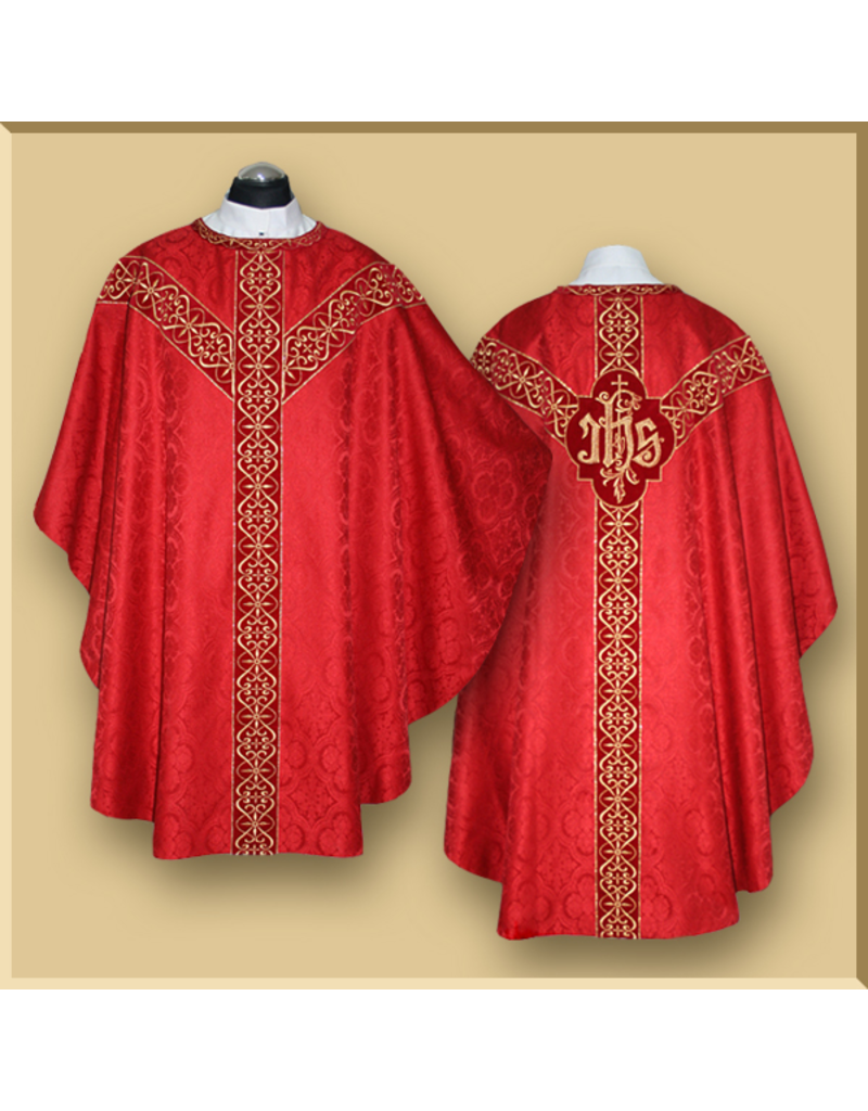 Dawn of Justice Semi-Gothic Low Mass Set with Velvet Orphreys - Various Colors