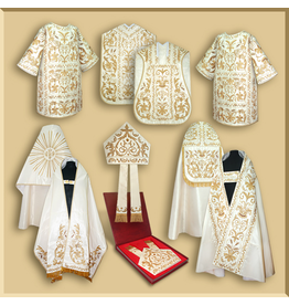 Ornate Italian Style High Mass Set with Bishop’s Mitre