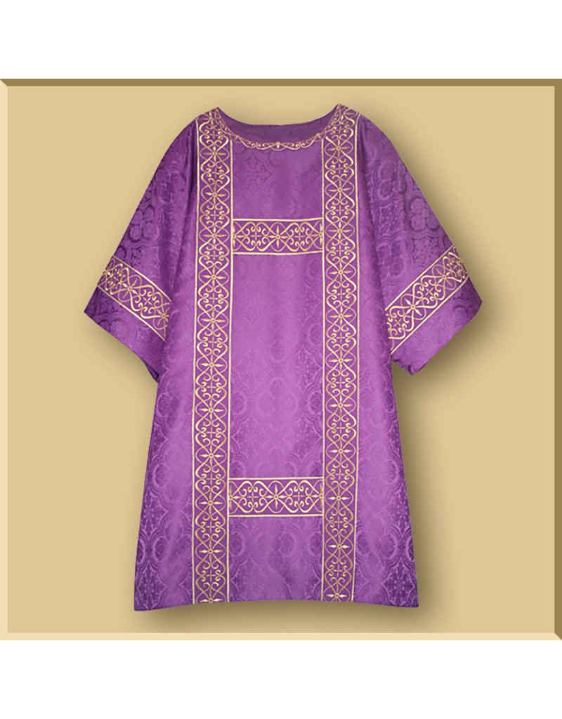 Semi-Gothic Style Dalmatic - All Liturgical Colors