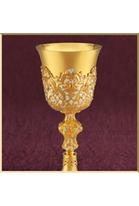 Baroque Style Chalice III with Paten & Case