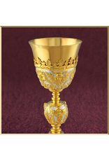 Baroque Style Chalice I with Paten & Case