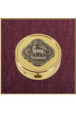 Sudbury Brass Agnus Dei Pyx-Gold Plated