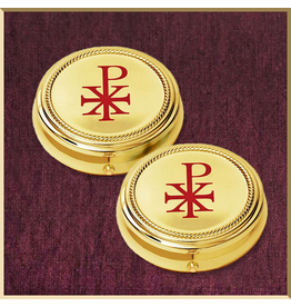 Sudbury Brass Chi Rho Hospital Pyxes - 2 pack