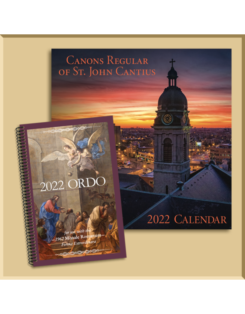 St Johns Calendar 2022 2022 Ordo And Calendar Combo - Biretta Books