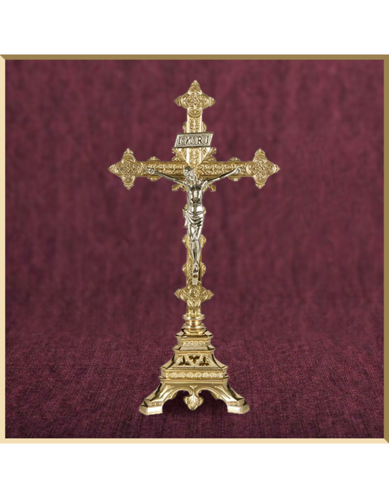 Sudbury Brass Versailles Series Altar Crucifix