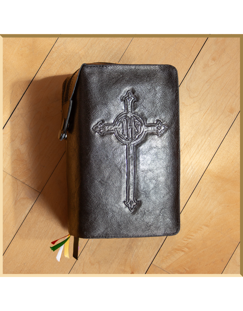 St. Martha’s Guild Ornate Cross Hand Tooled Leather Missal Cover