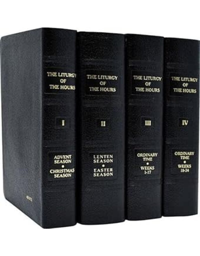 Liturgy of the Hours - 4 Volume Leather Set