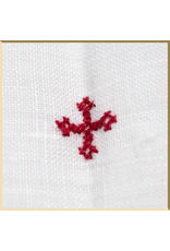 St. Martha’s Guild Premium Linen Purificator with Embroidered IHS
