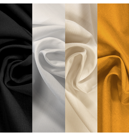 Liba Fabrics Linen Weave Polyester Fabric-Gold/Neutrals