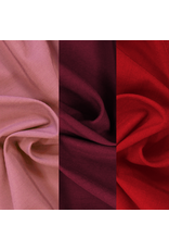 Liba Fabrics Linen Weave Polyester Fabric-Reds