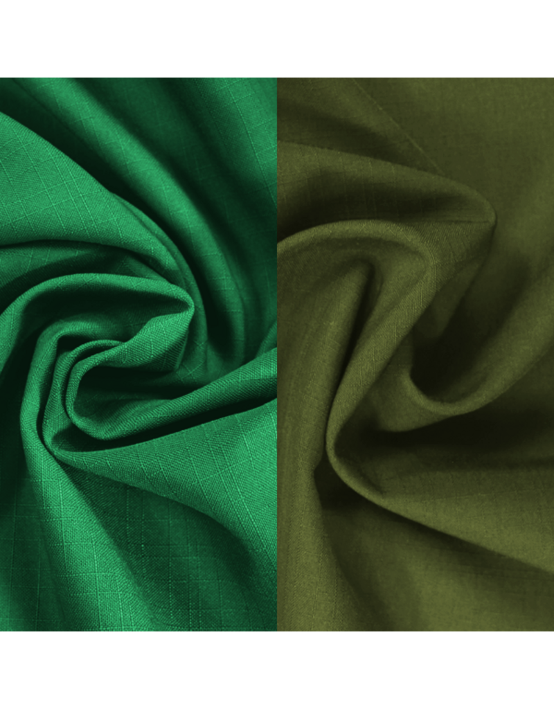 Liba Fabrics Linen Weave Polyester Fabric-Greens