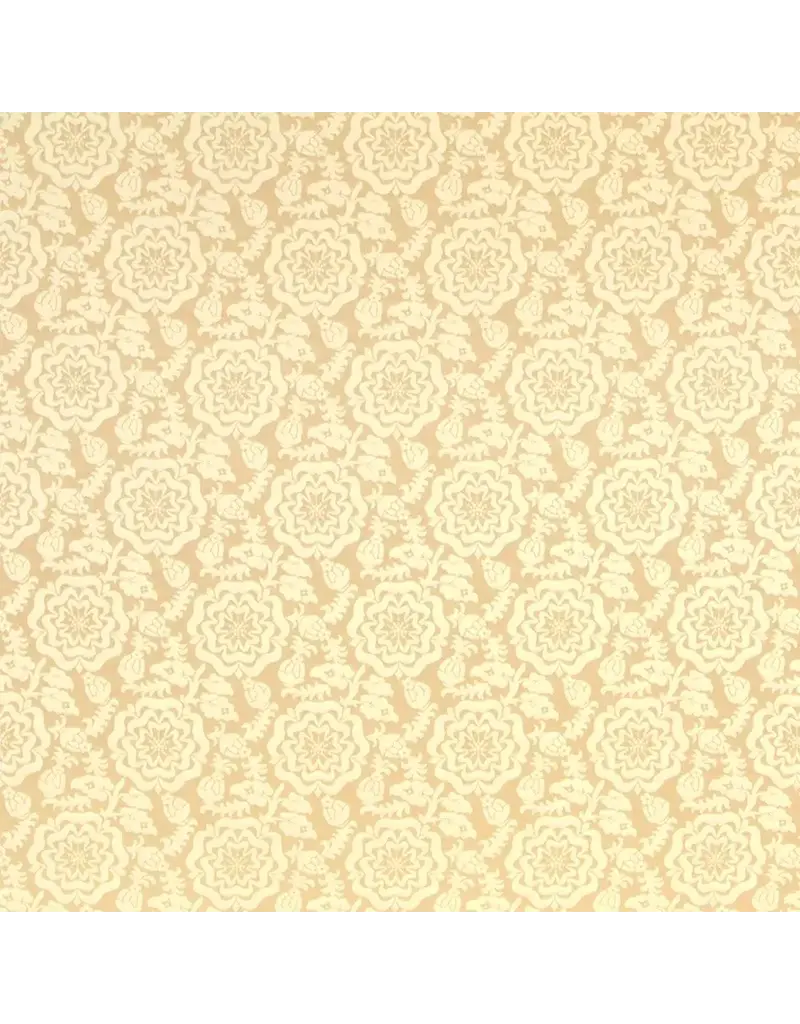M. Perkins & Son Tudor Rose Damask Fabric