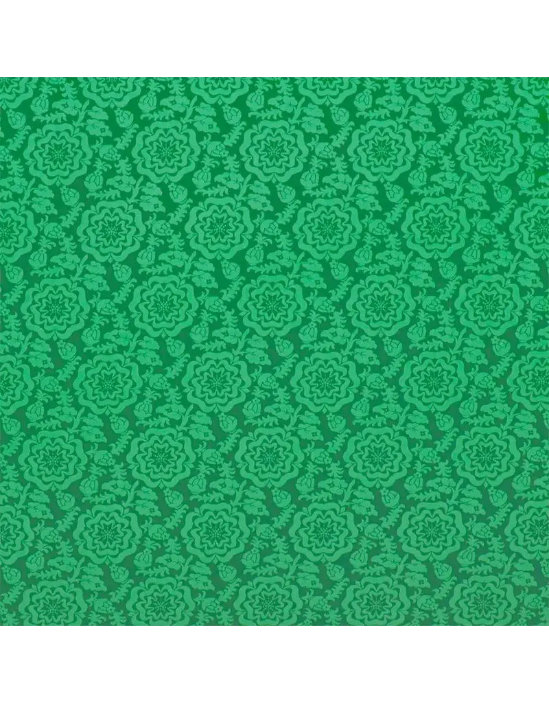 M. Perkins & Son Tudor Rose Damask Fabric