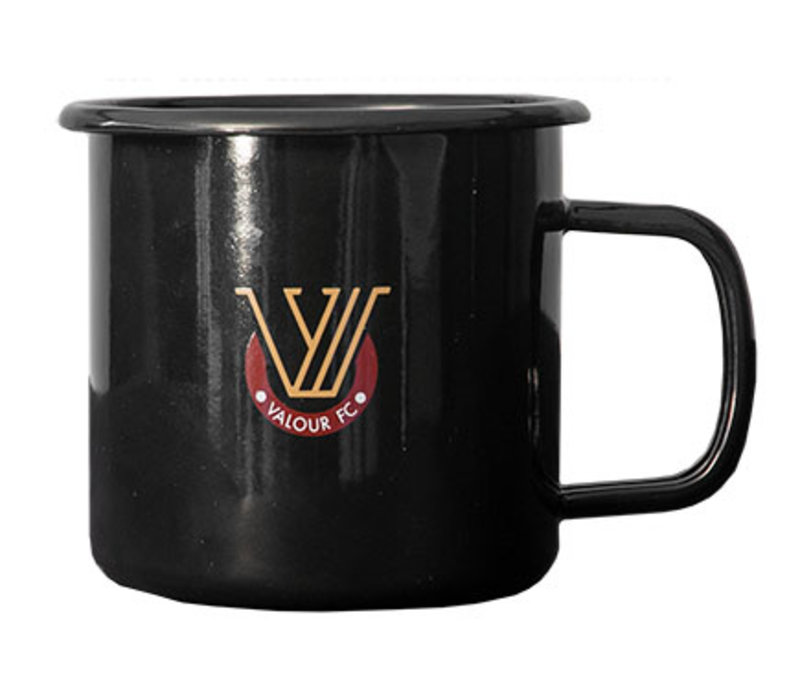 Valour Mark Enamel Metal Cup