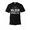 Men's Valour Football Club Black Tee