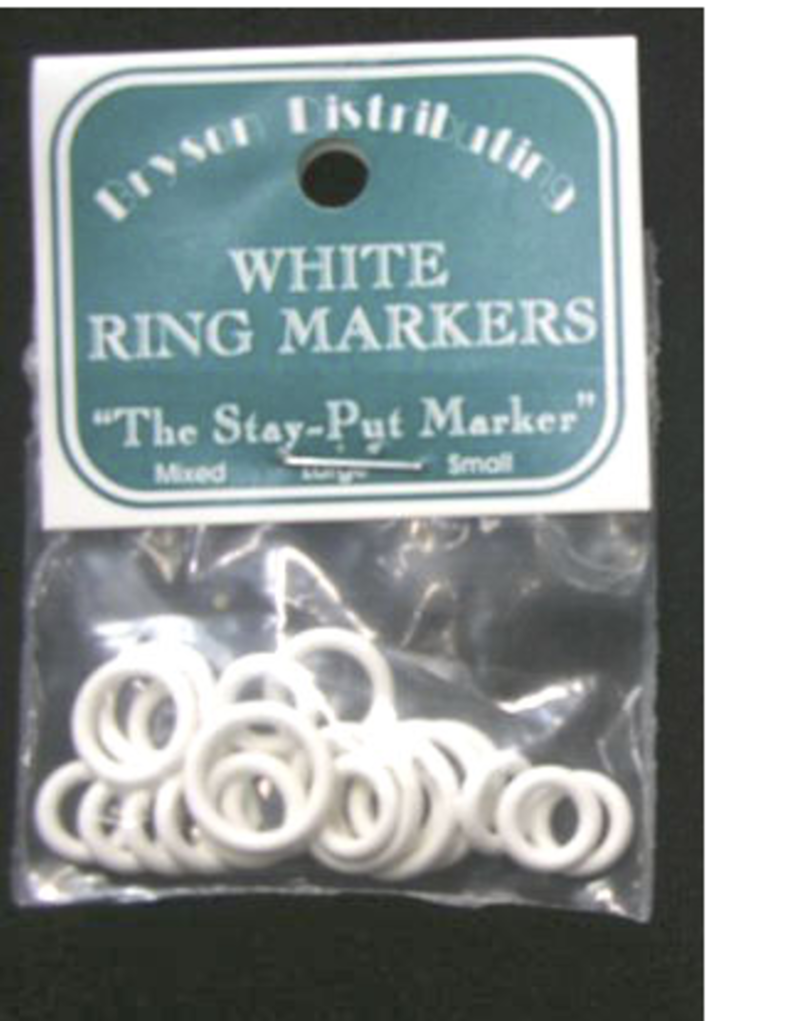 Bryson White Ring Markers sm